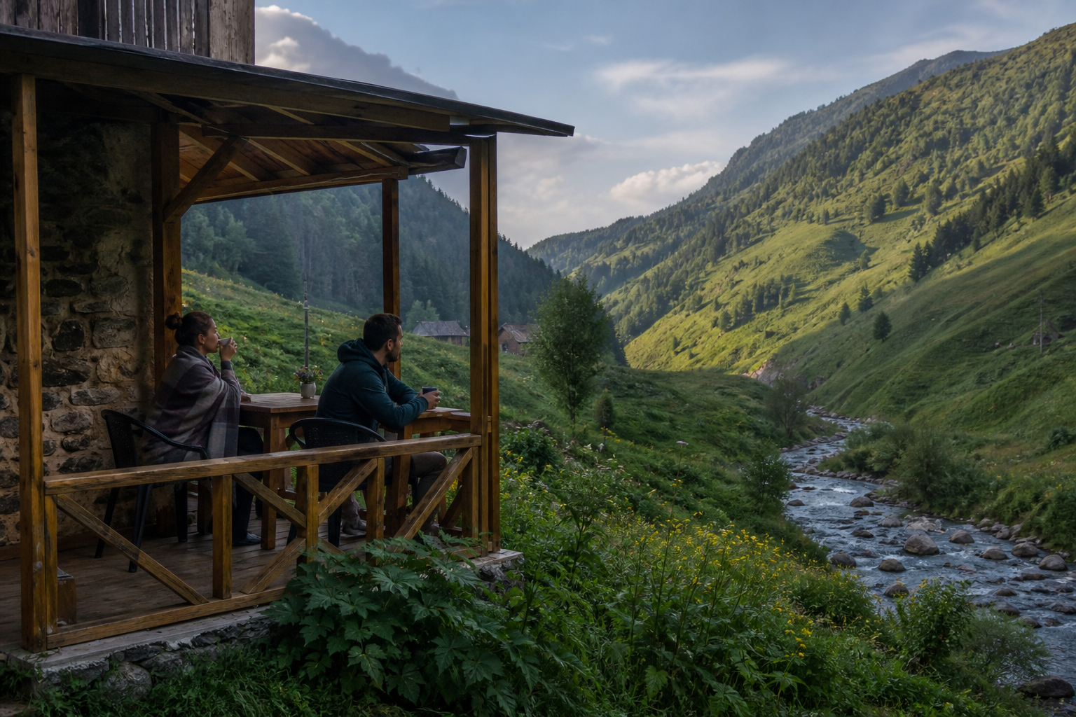Mountain bungalow retreat in Ayder or Rize