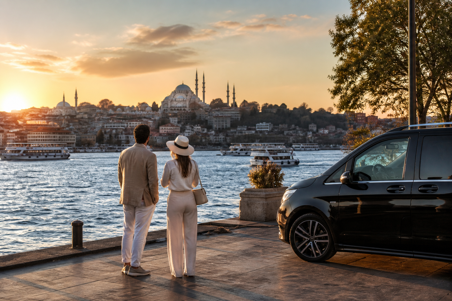 Istanbul waterfront for a private VIP tour